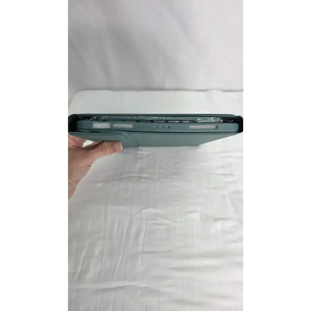 Green Folio Case & Detachable Keyboard for iPad Air 11